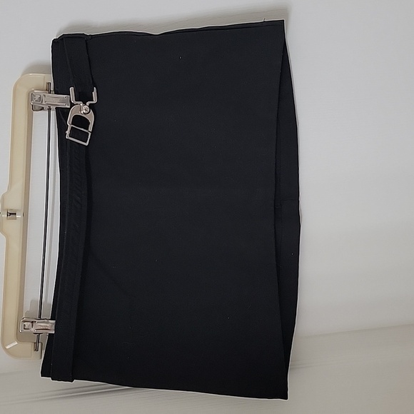 EB Denim, Black Wrap Mini Skirt. Size M, NEW with Tag - Picture 2 of 13